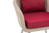 CLP Sessel Ameland Rund rubinrot 45 cm (Hellgrau) – Produktabbildung 7