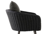 CLP Sessel Ameland Rund anthrazit 45 cm (Dunkelgrau) – Produktabbildung 3