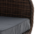 CLP Sessel Ameland Rund eisengrau 45 cm (Dunkelbraun) – Produktabbildung 6