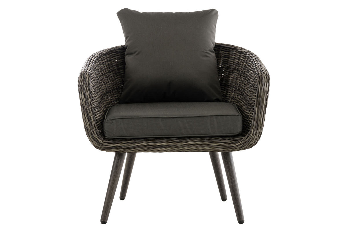 CLP Sessel Ameland Rund anthrazit 45 cm (Dunkelgrau) – Produktabbildung 8