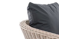 CLP Sessel Ameland Rund eisengrau 45 cm (Hellgrau) – Produktabbildung 4