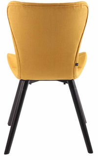 CLP Stuhl Odda Stoff schwarz – Produktabbildung 4