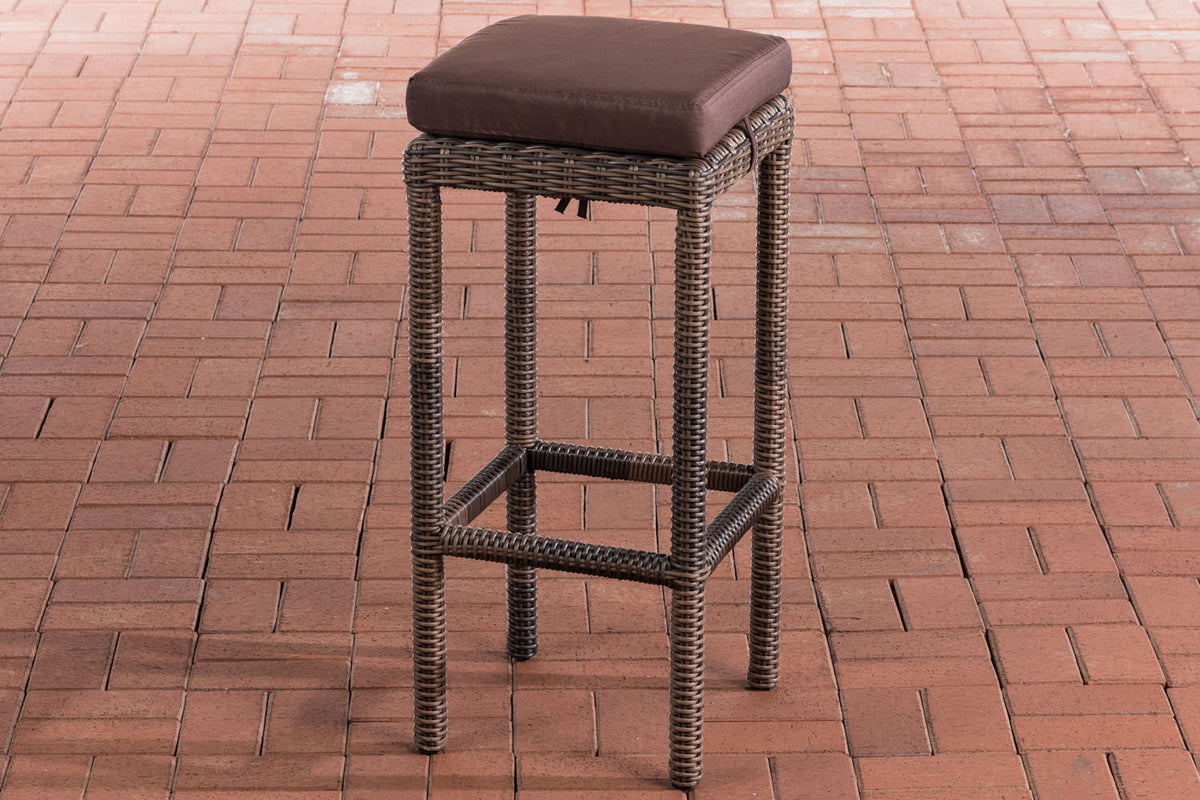 CLP Barhocker Alia 5mm terrabraun
