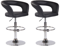 CLP 2er Set Barhocker Jaen Kunstleder