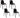 CLP 4er Set Stapelstuhl Nowra Kunststoff