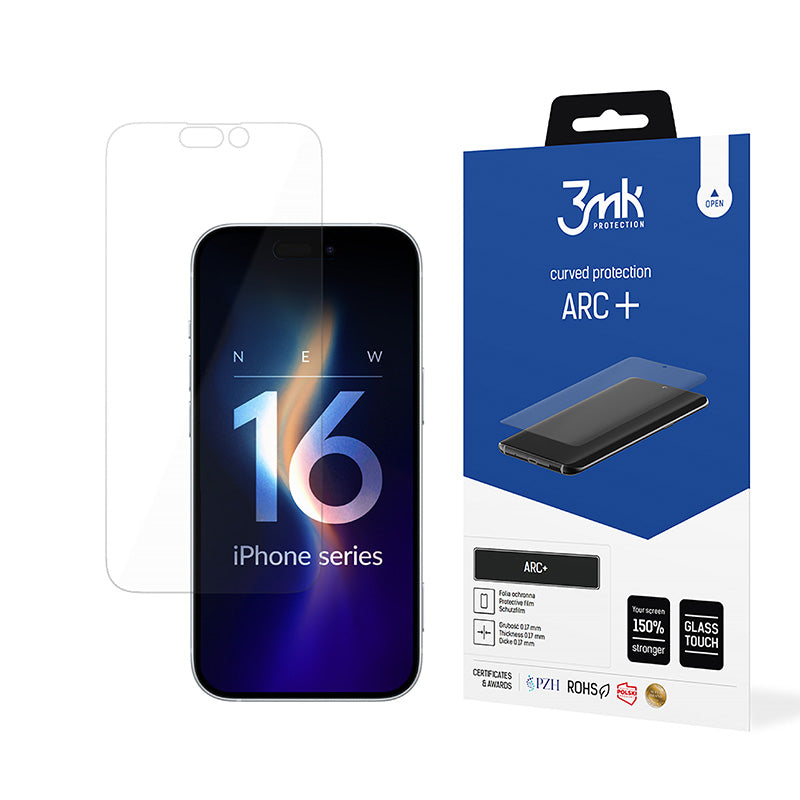 3mk ARC+ - Schutzfolie für iPhone 16 Plus