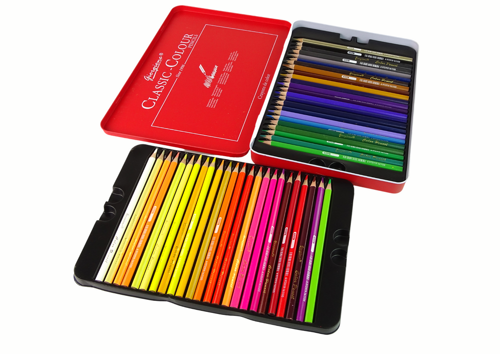 LEAN Set mit 48 Art Crayons-Metallbehältern – Produktabbildung 2