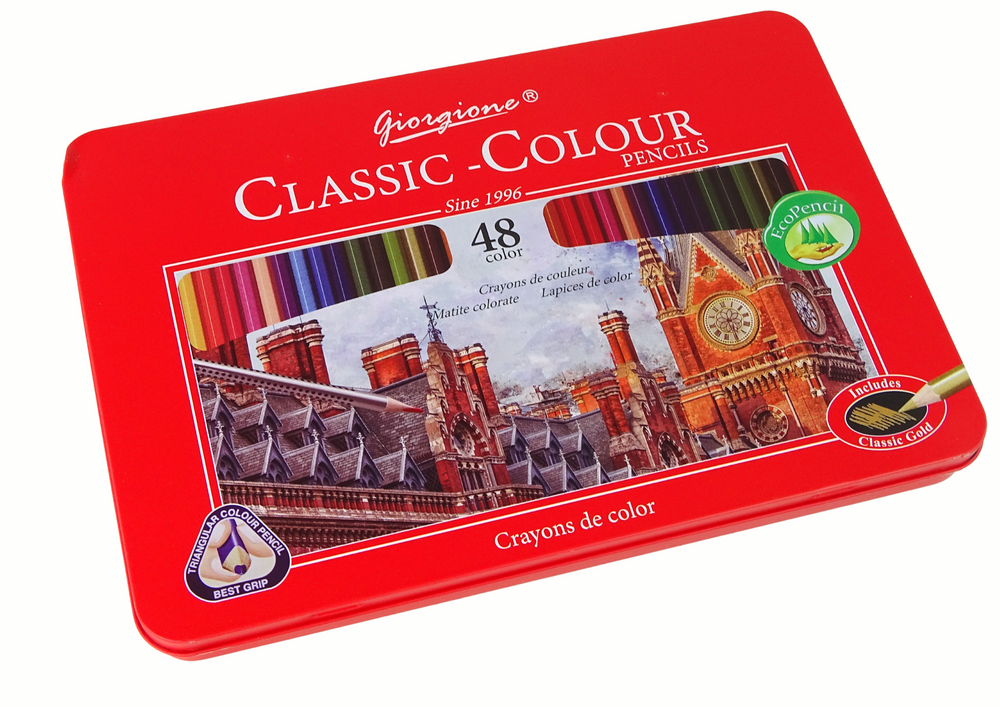 LEAN Set mit 48 Art Crayons-Metallbehältern – Produktabbildung 3
