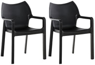 CLP 2er SET Stapelstuhl DIVA