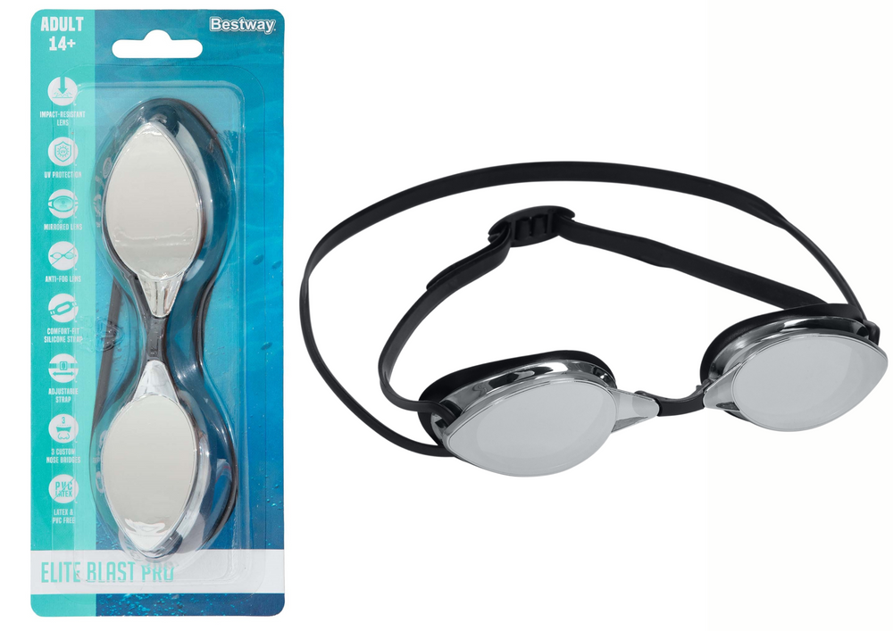 Bestway 21066 Black Mirror Schwimmbrille