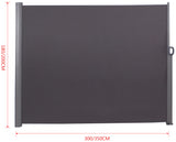 CLP Sichtschutz Lovington 180x350 cm – Produktabbildung 6