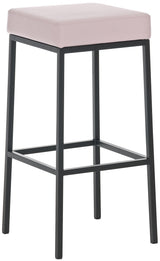 CLP 2er Set Barhocker Montreal 85 Kunstleder schwarz – Produktabbildung 2