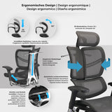CLP Bürostuhl Norfolk Ergonomic – Produktabbildung 3