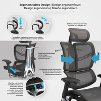 CLP Bürostuhl Norfolk Ergonomic – Produktabbildung 3