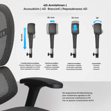 CLP Bürostuhl Norfolk Ergonomic – Produktabbildung 5