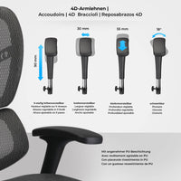 CLP Bürostuhl Norfolk Ergonomic – Produktabbildung 5