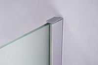 CLP Duschabtrennung 70x200x100cm rund – Produktabbildung 6