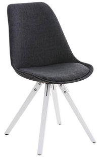 CLP Stuhl Pegleg Stoff Square weiß – Produktabbildung 6