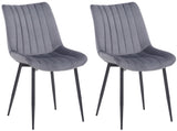 CLP 2er Set Stühle Rahden Samt – Produktabbildung 8