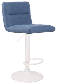 CLP Barhocker Limerick Stoff weiß