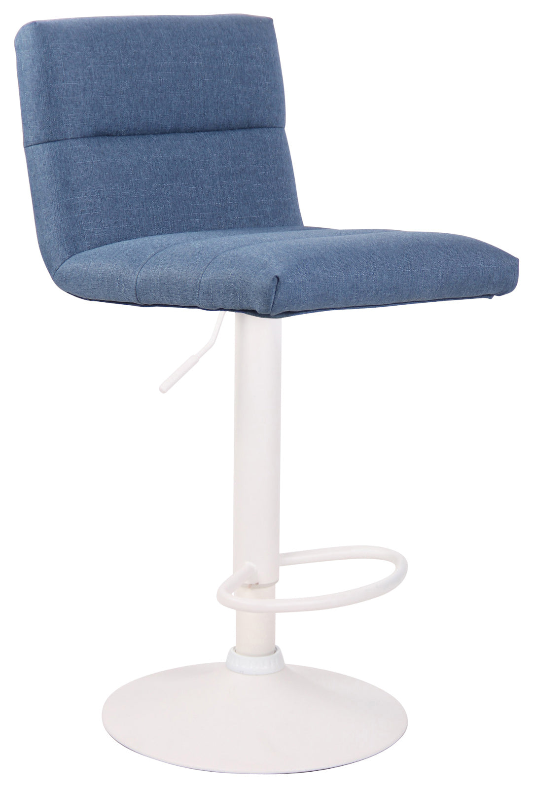 CLP Barhocker Limerick Stoff weiß