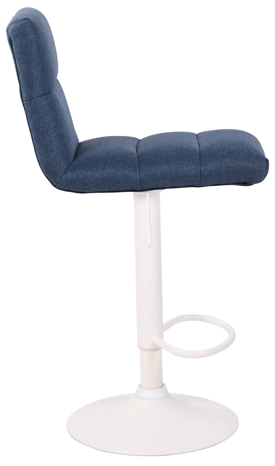 CLP Barhocker Limerick Stoff weiß – Produktabbildung 3