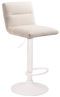 CLP Barhocker Limerick Stoff weiß – Produktabbildung 7
