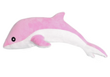 LEAN Toys Rosa Delfin-Plüschmaskottchen 70 cm – Produktabbildung 2