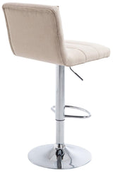 CLP 2er Set Barhocker Limerick Stoff chrom – Produktabbildung 5