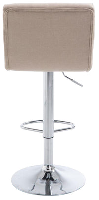 CLP 2er Set Barhocker Limerick Stoff chrom – Produktabbildung 6