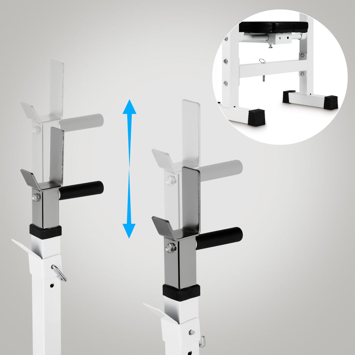 CLP CL06 Hantelbank mit Ablage – Produktabbildung 2