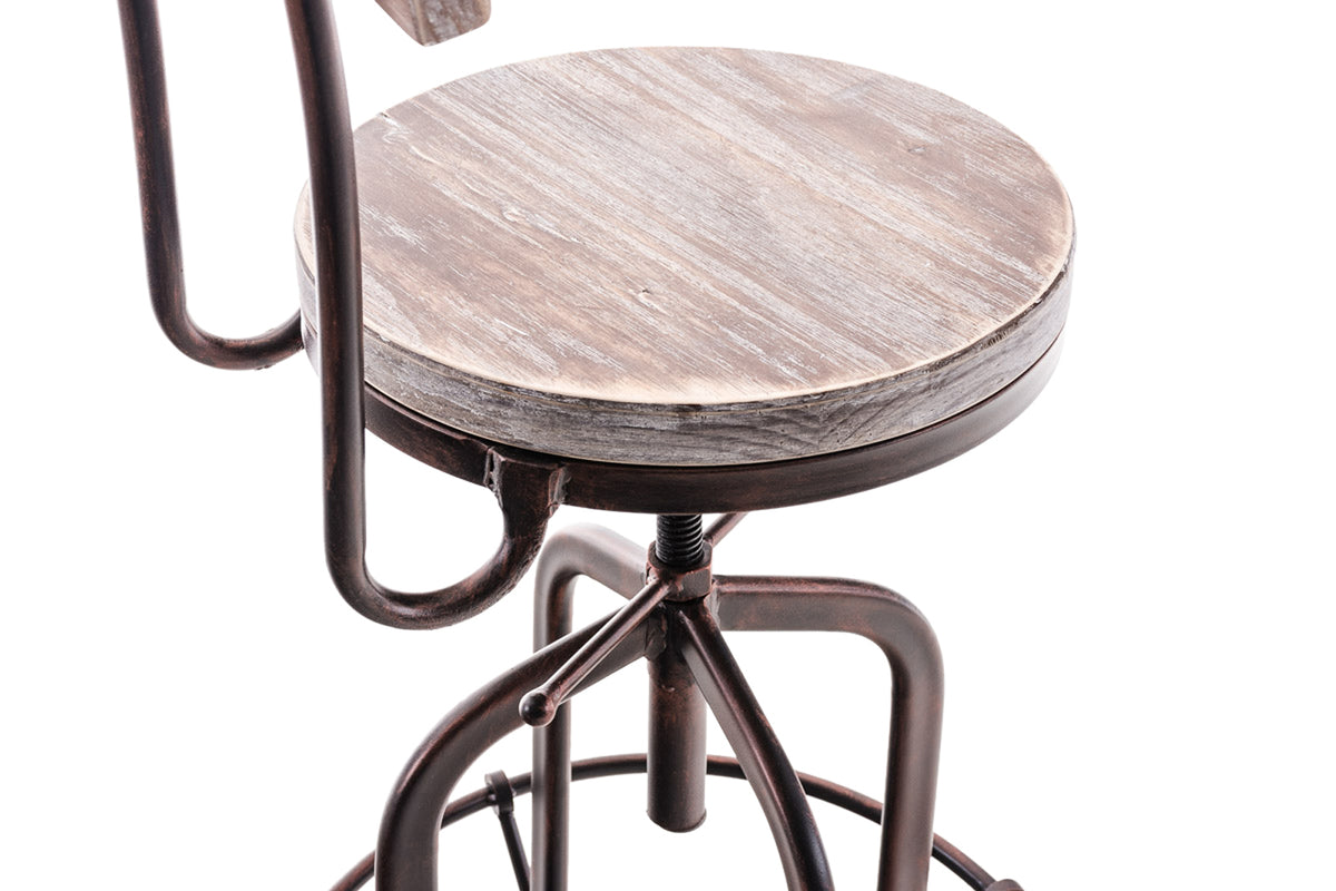 CLP 2er Set Barhocker Belt, Holz – Produktabbildung 8