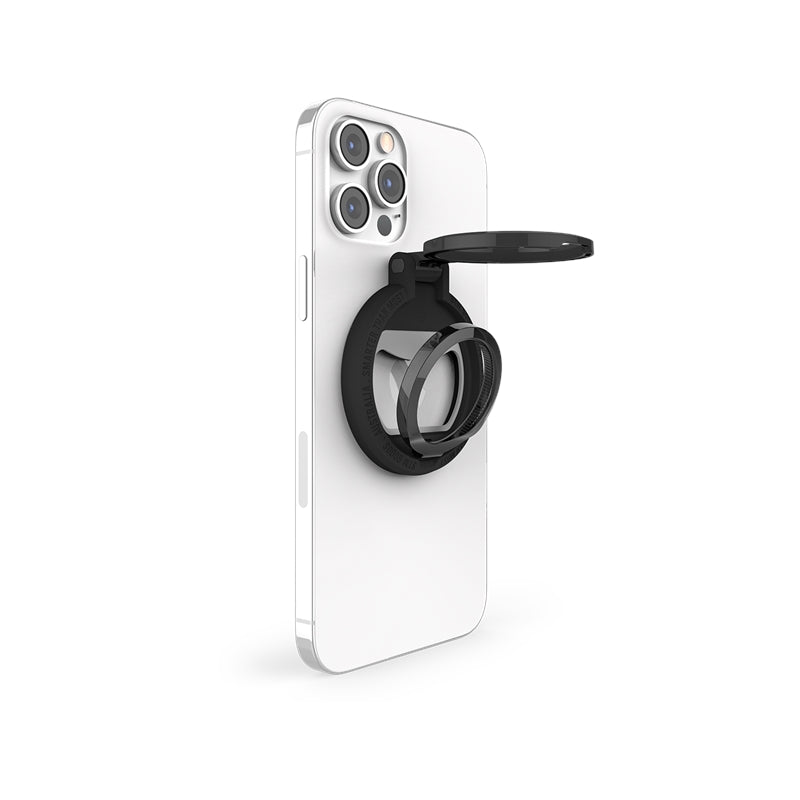 STM MagLoop - Halterung prstů MagSafe s Funktion Ständer + otvírák (schwarz)