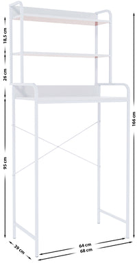 CLP Waschmaschinenregal Darby – Produktabbildung 3