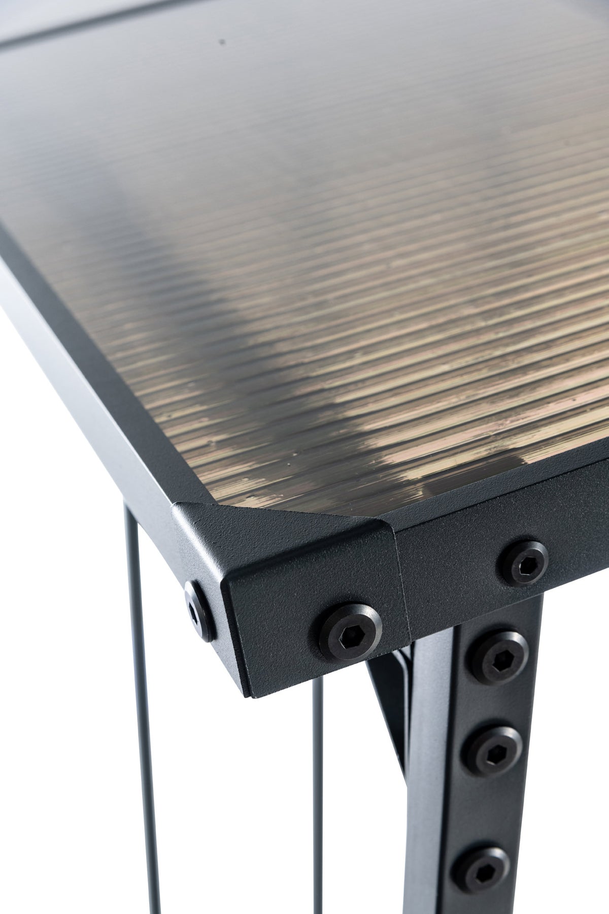CLP Kaminholzunterstand + Abdeckplane Ruston Metall S – Produktabbildung 6