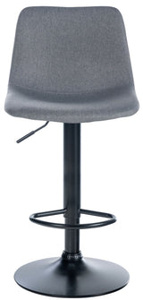 CLP Barhocker Divo Stoff Schwarz – Produktabbildung 3