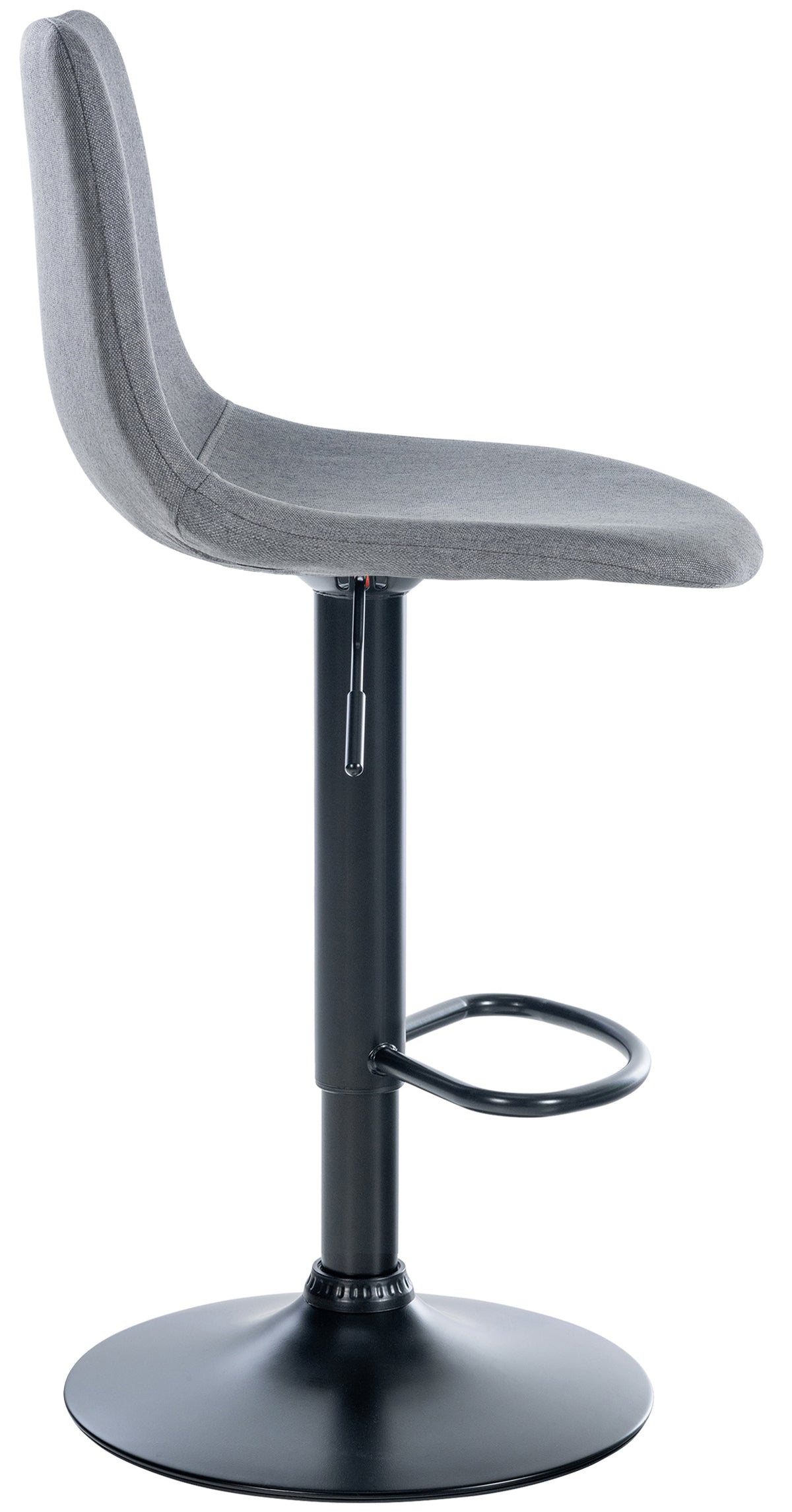 CLP Barhocker Divo Stoff Schwarz – Produktabbildung 4