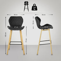 CLP Barhocker Austin Stoff – Produktabbildung 7