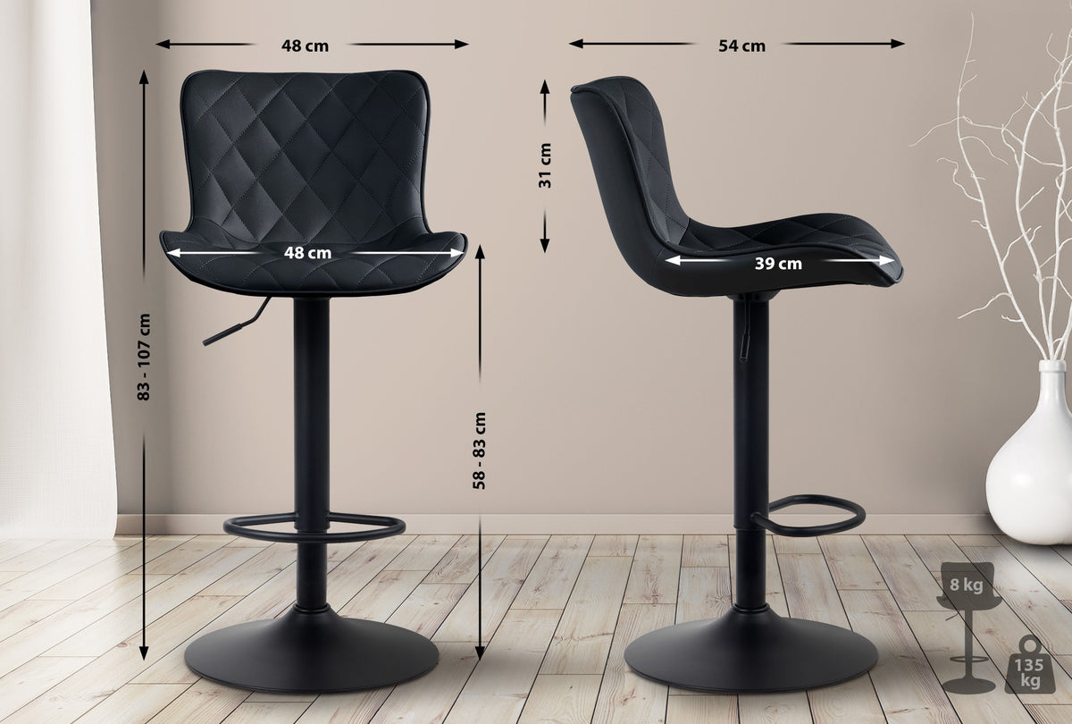 CLP 2er Set Barhocker Emma – Produktabbildung 2