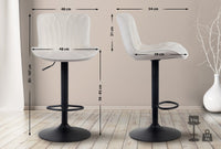 CLP Barhocker Linus Samt – Produktabbildung 2