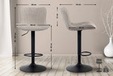 CLP 2er Set Barhocker Linus Stoff – Produktabbildung 2