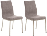 CLP 2er Set Esszimmerstühle Colmar Stoff – Produktabbildung 8