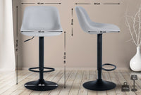 CLP 2er Set Barhocker Loft Kunstleder – Produktabbildung 10