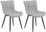 CLP 2er Set Stühle Largo Kunstleder