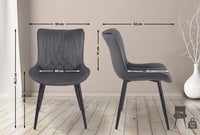 CLP 2er Set Stühle Brady Samt – Produktabbildung 10