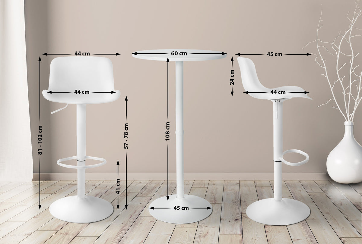 CLP 2er Bartisch Set Medora – Produktabbildung 2