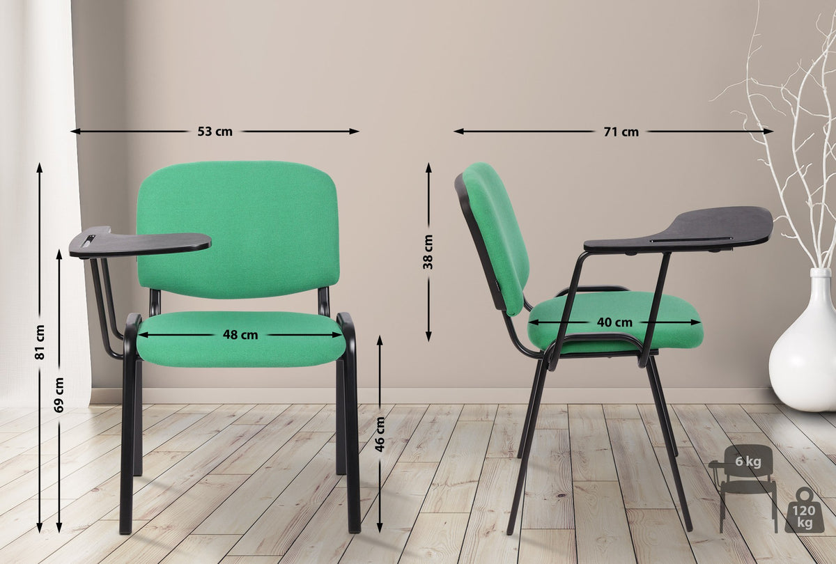 CLP Stuhl Ken mit Klapptisch Stoff – Produktabbildung 2