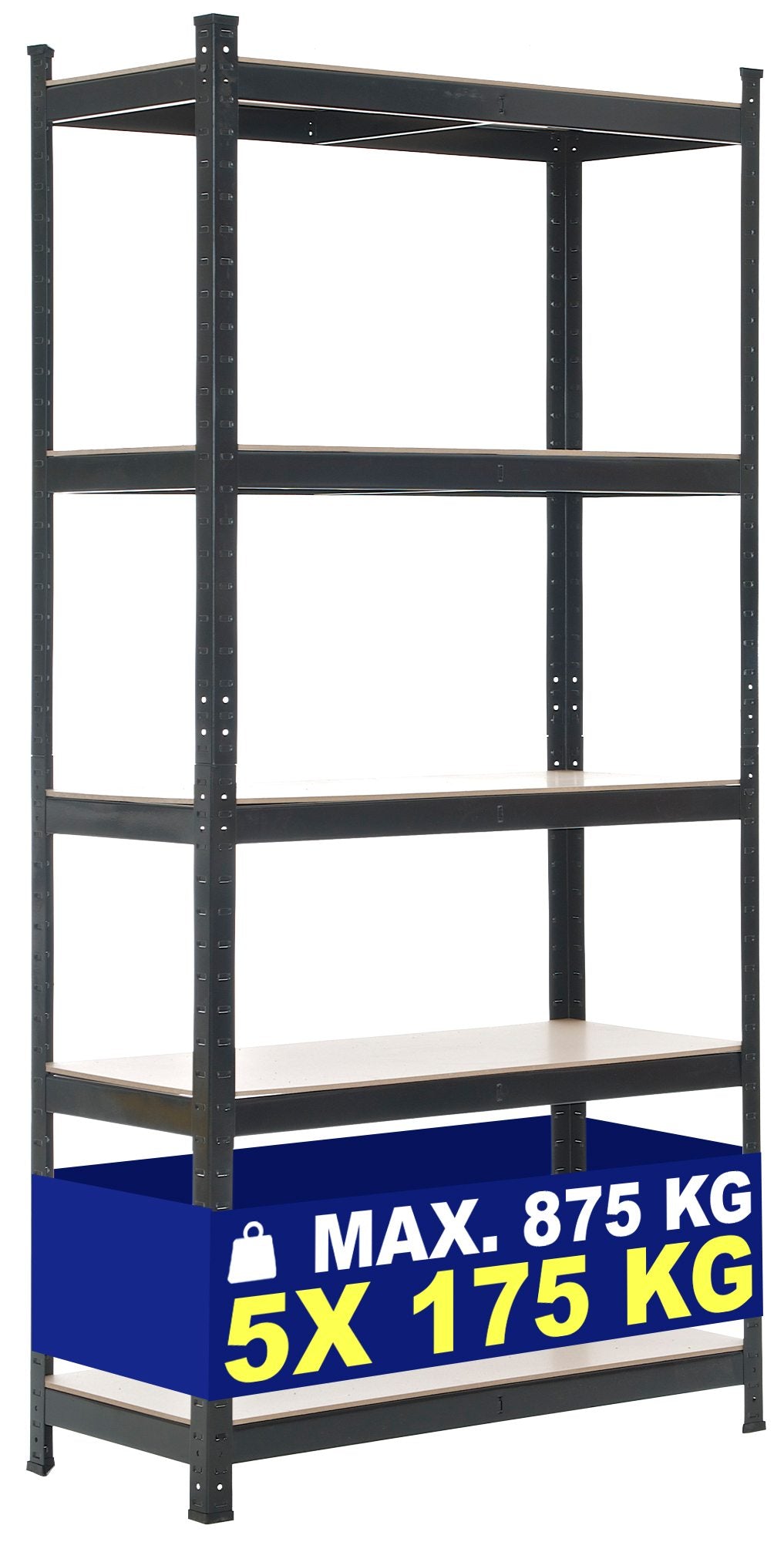 CLP Lagerregal 90x40x180 cm