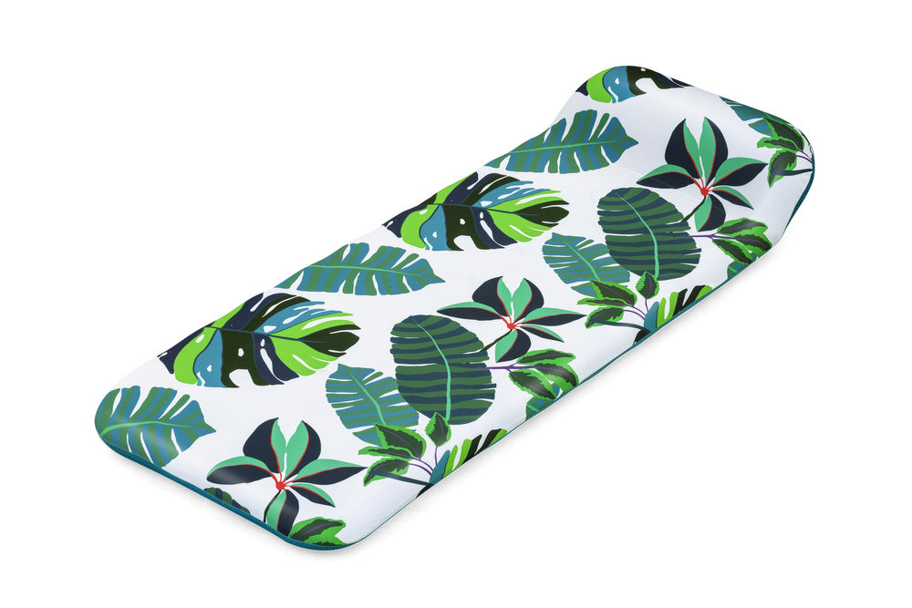 Bestway Aufblasbare Schwimmmatte für Pools, weißes Palmenblattmotiv, 43731 – Produktabbildung 2