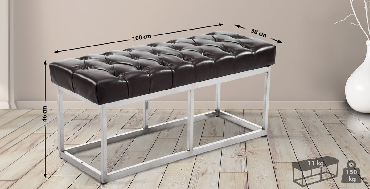 CLP Sitzbank Amun Kunstleder E100 – Produktabbildung 2
